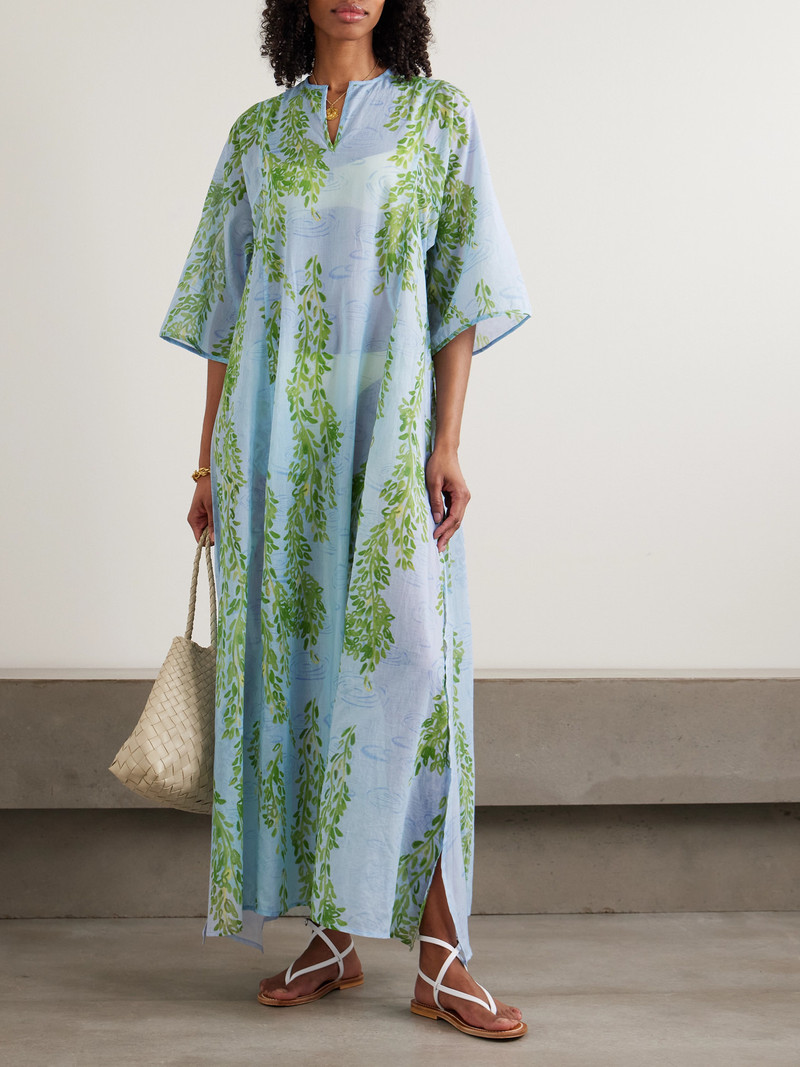 Thierry Colson Rachel Printed Cotton-voile Kaftan outlook