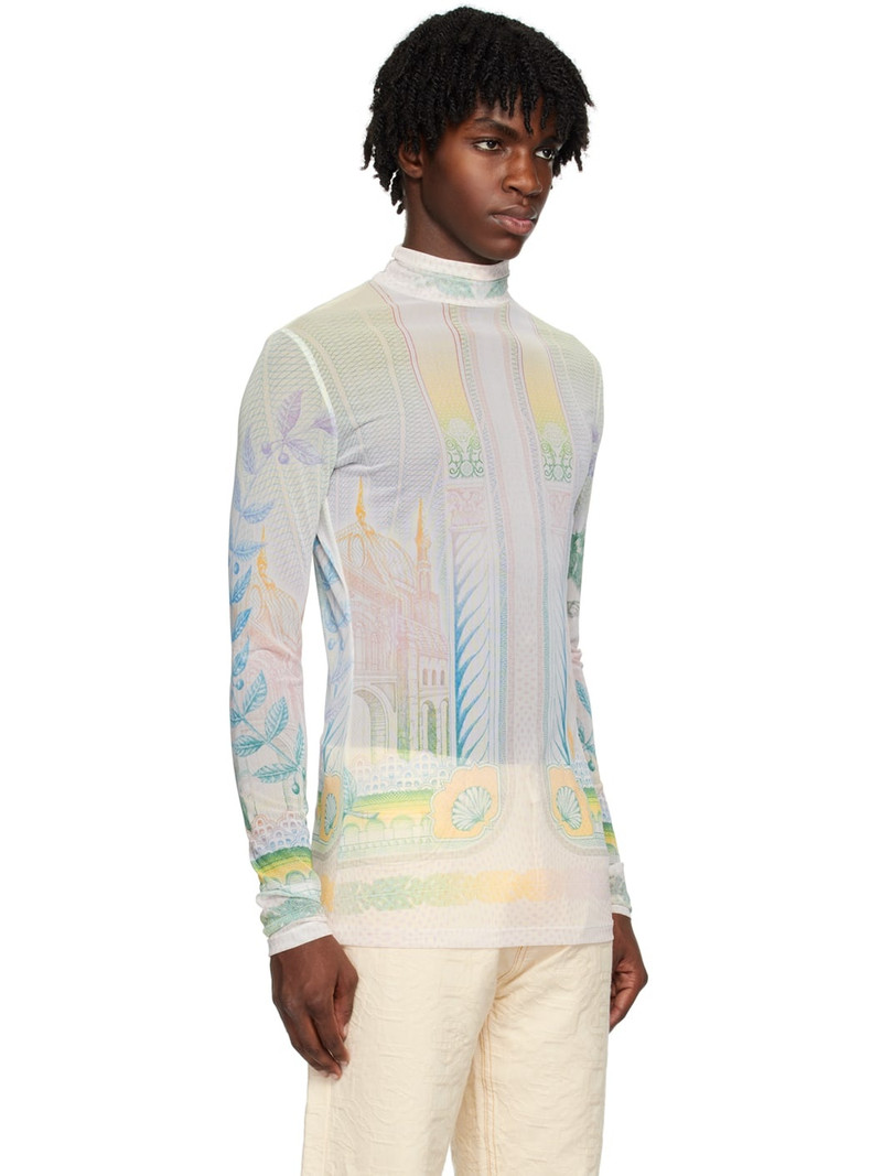 CASABLANCA Multicolor 'La Monnaie' T-Shirt outlook