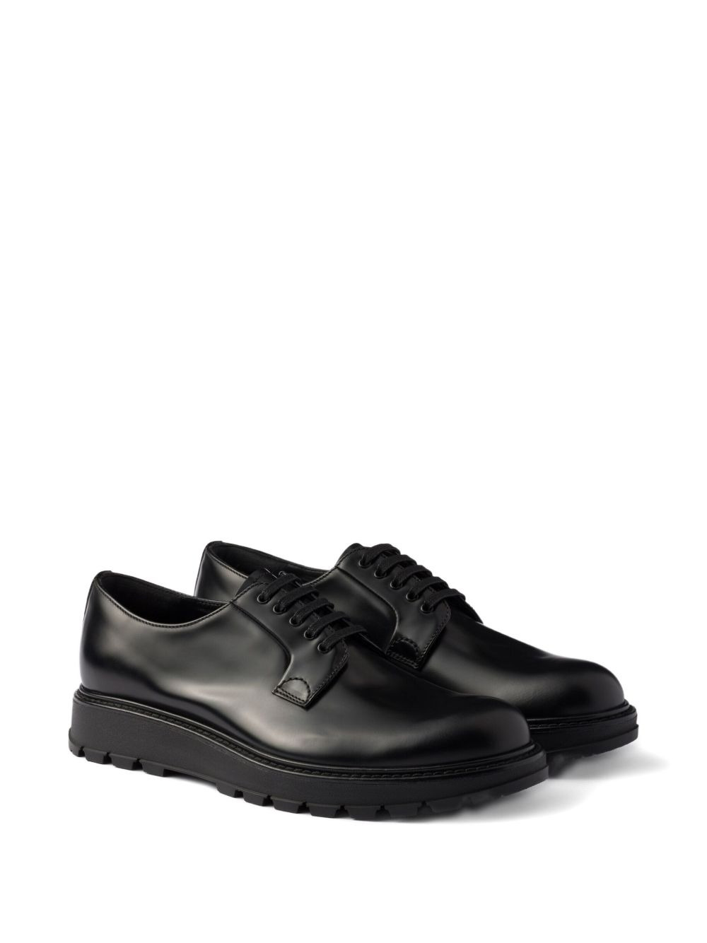 leather derby shoes - 5