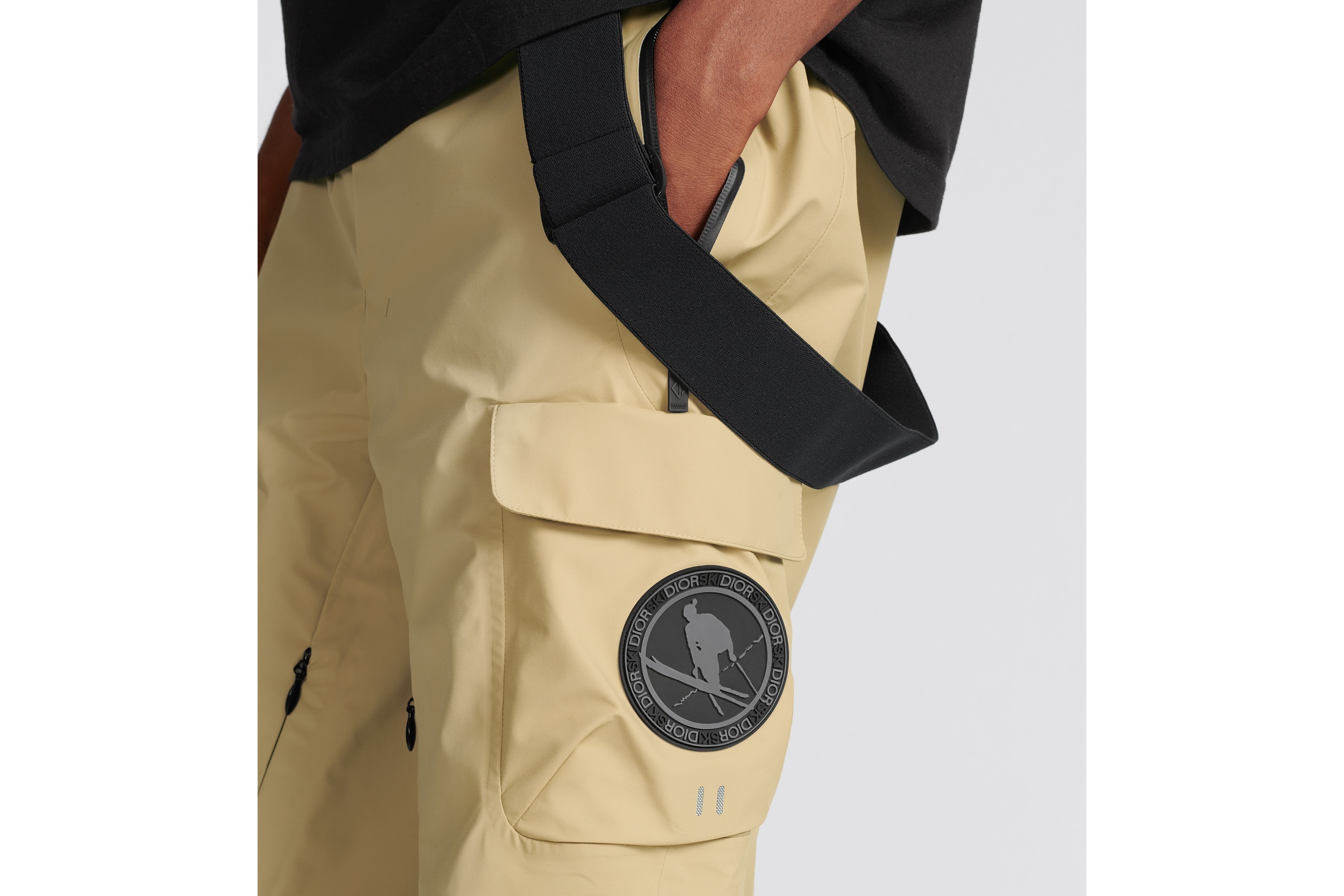 DIOR AND DESCENTE AND PETER DOIG Ski Pants with Suspenders - 8