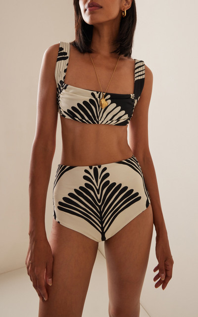 Johanna Ortiz Takwenya High-Waisted Bikini Bottom black outlook