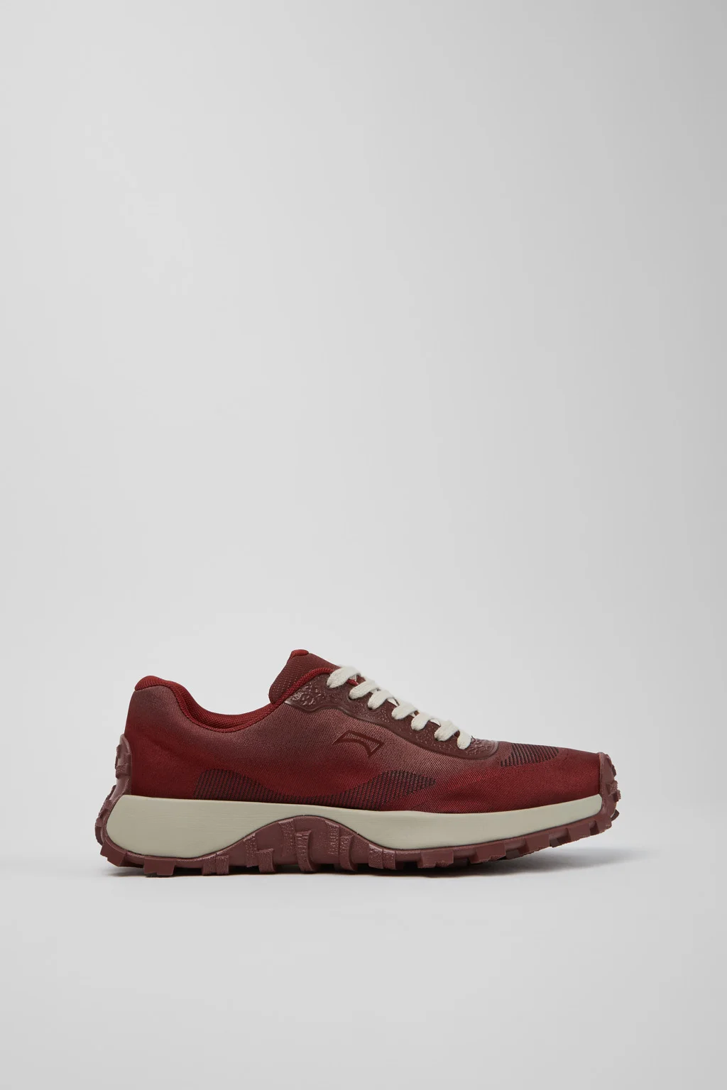 Drift Trail Burgundy Recycled PET Engineered Materials Sneakers for Women. - 1