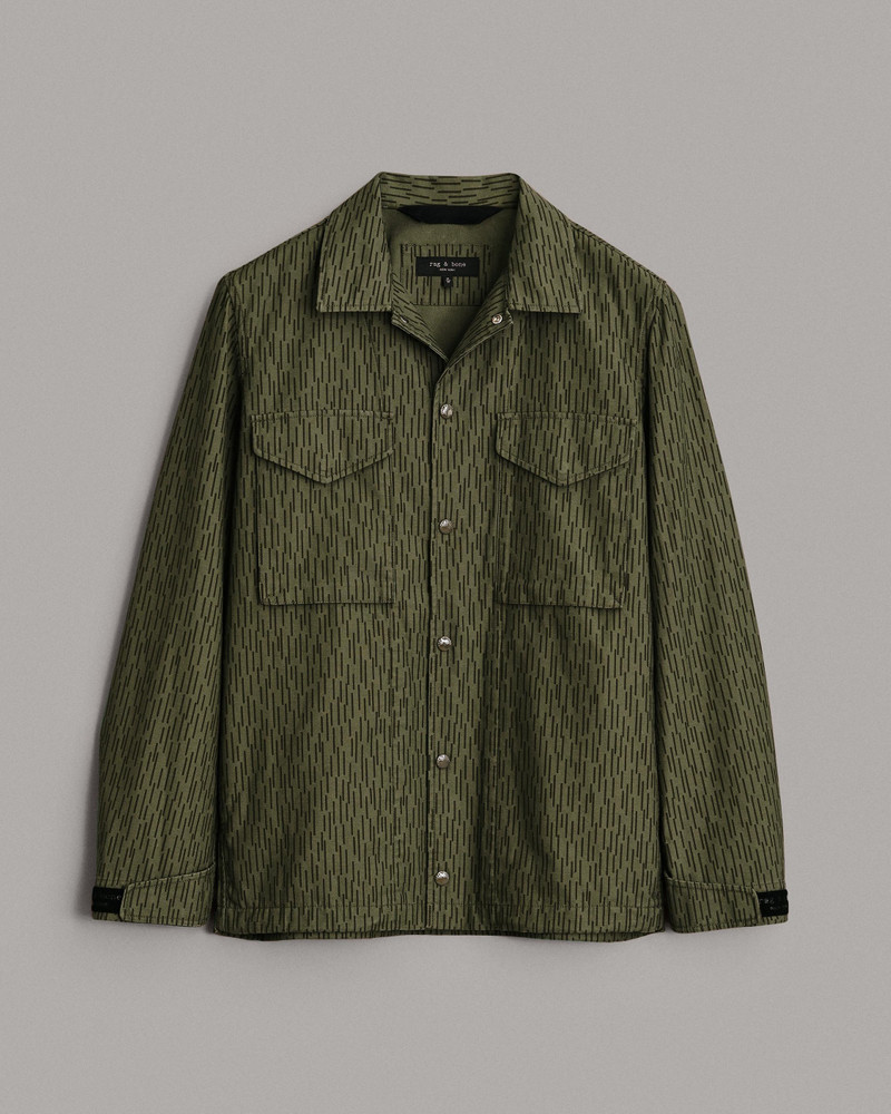 Flight Printed Cotton Coaches Jacket
Classic Fit Jacket 1