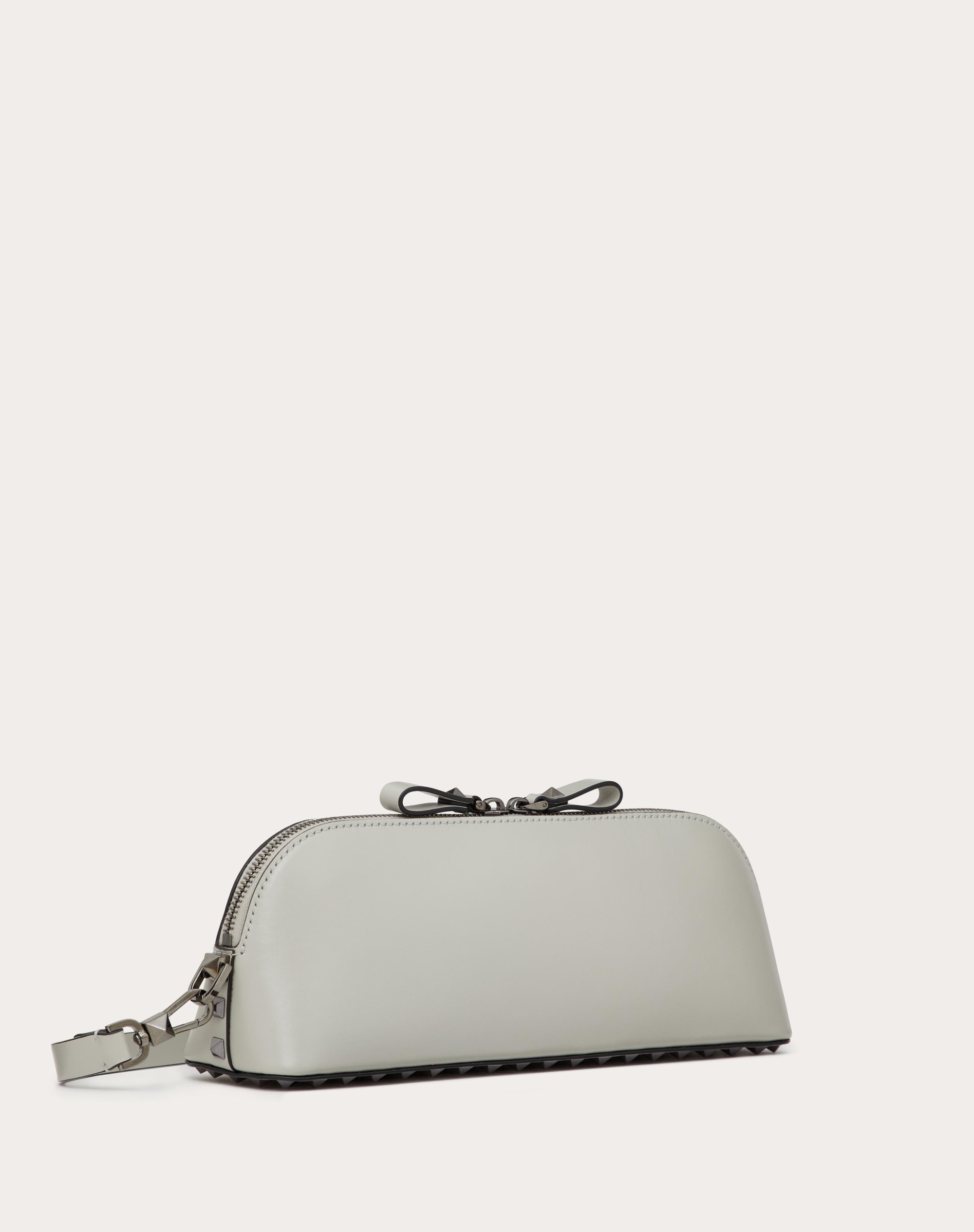 ROCKSTUD CALFSKIN CLUTCH - 3