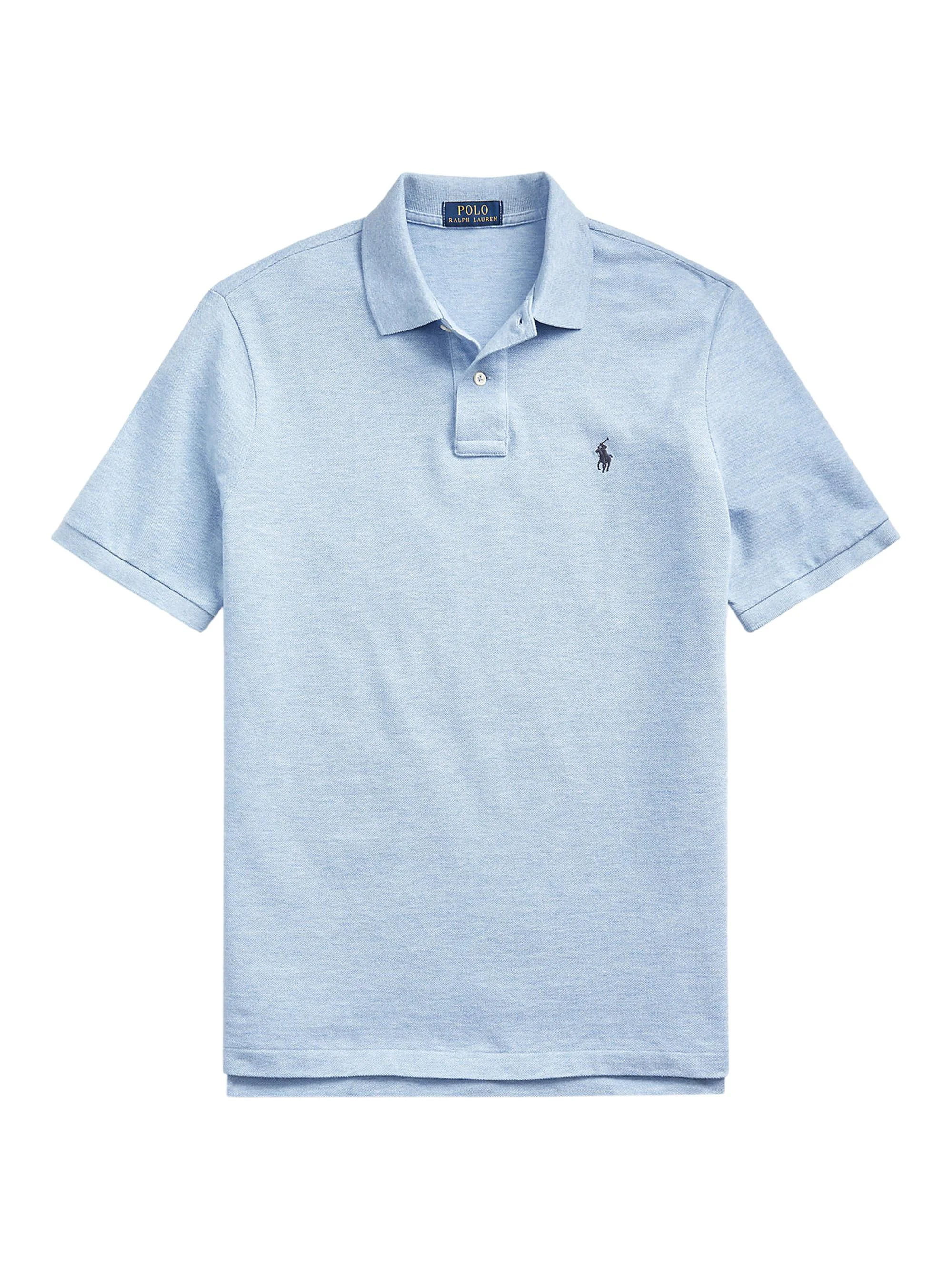Men's Mesh Classic-Fit Polo Shirt - Isle Heather - 1