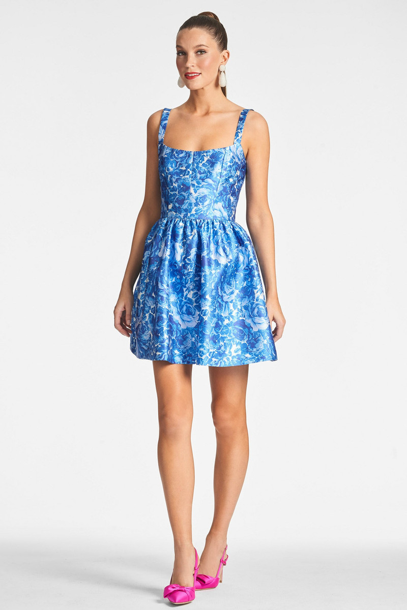 Cora Dress - Mediterranean Blooms 3