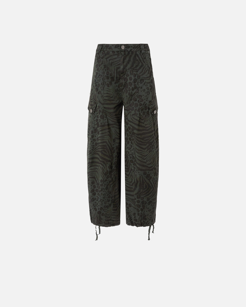 BALLOON TROUSERS WITH ANIMAL MOTIF 1