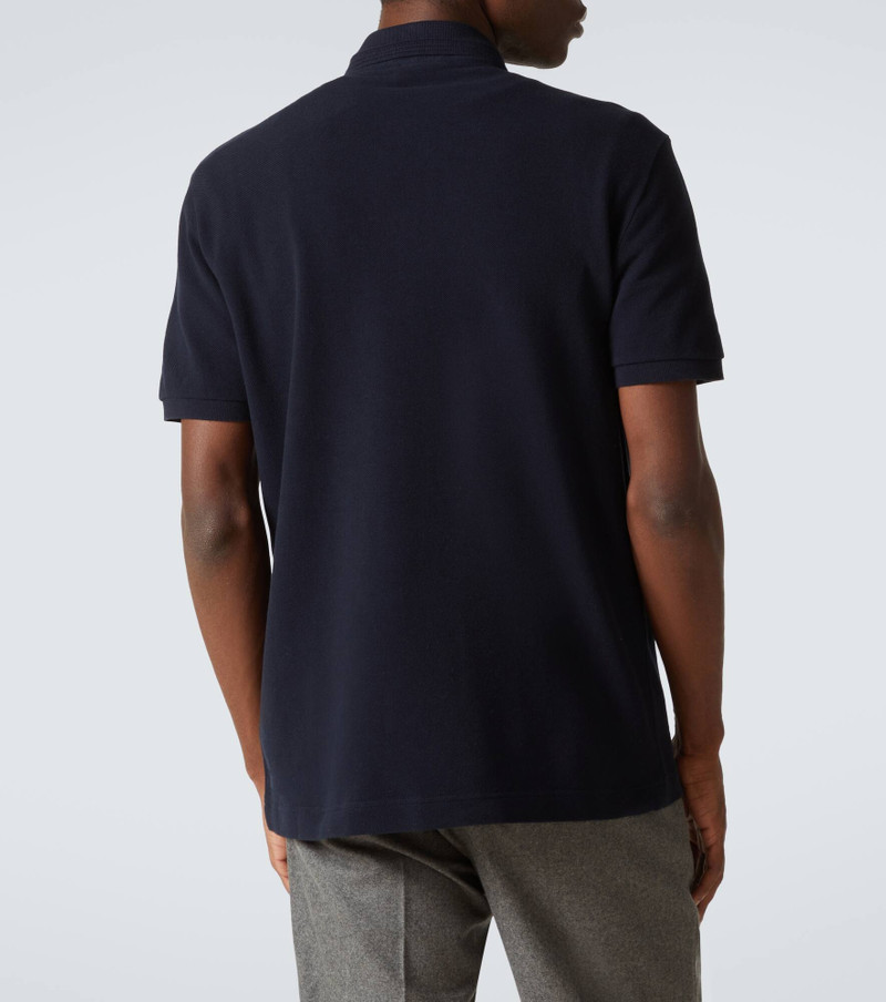 Cotton piqué polo shirt 4