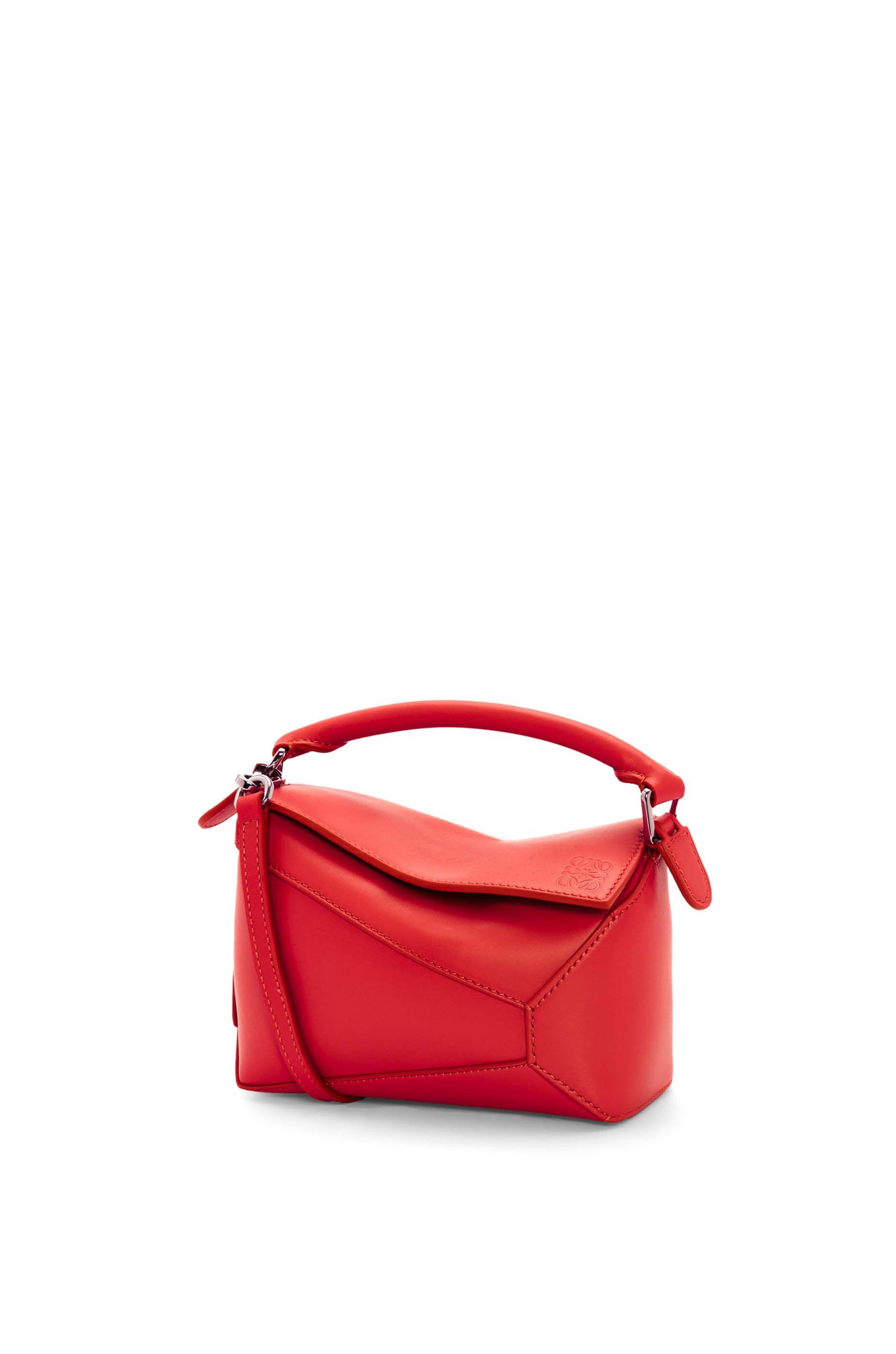 Mini Puzzle Edge bag in satin calfskin - 1