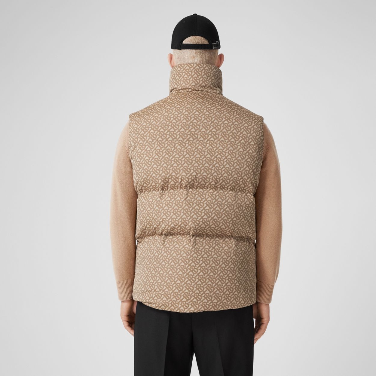 Monogram Jacquard Puffer Gilet - 4