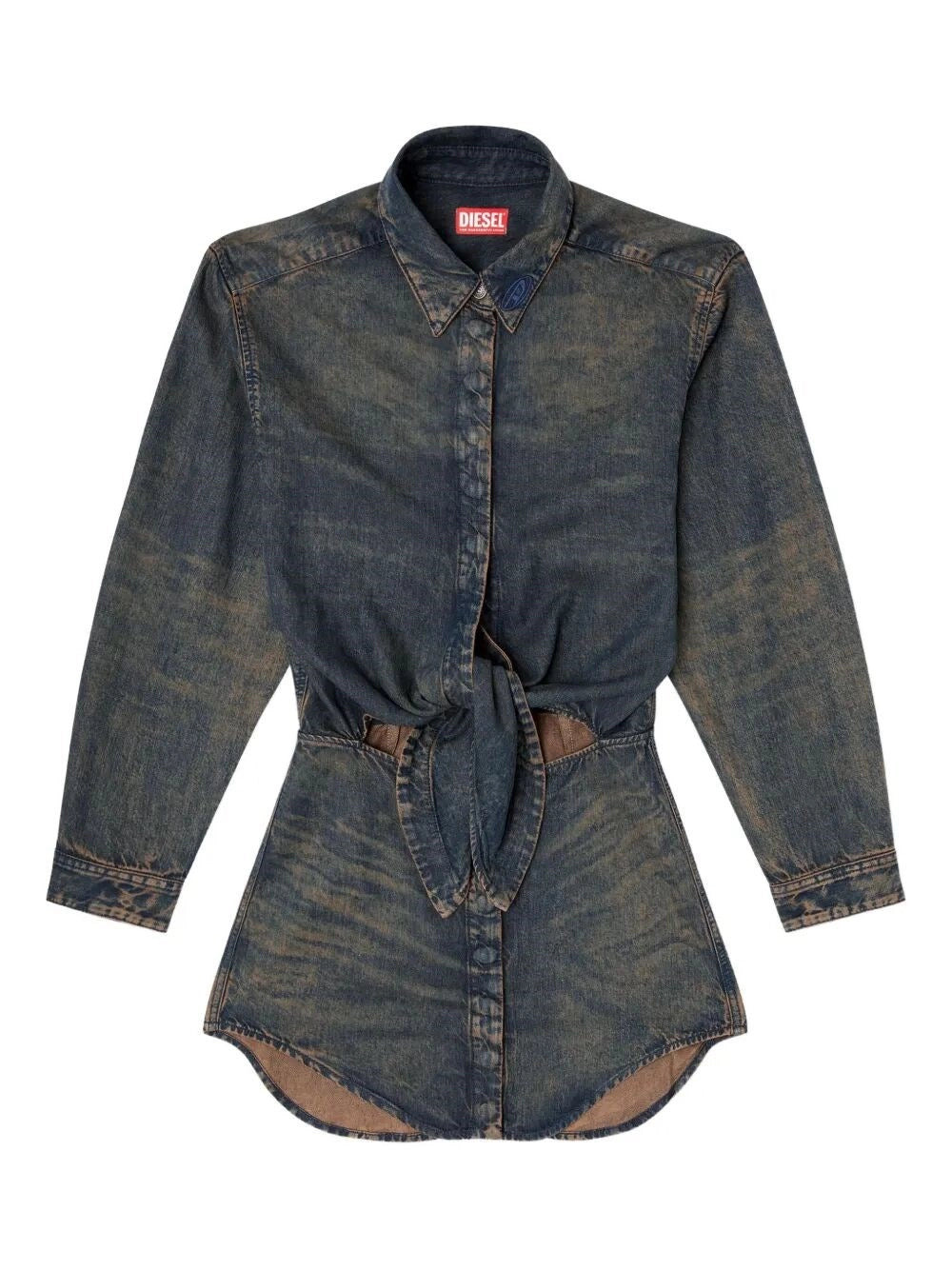 Diesel Women `De-Susan-S` Shirt Dress - 1