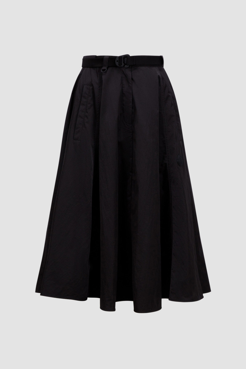 Nylon Midi Skirt 1