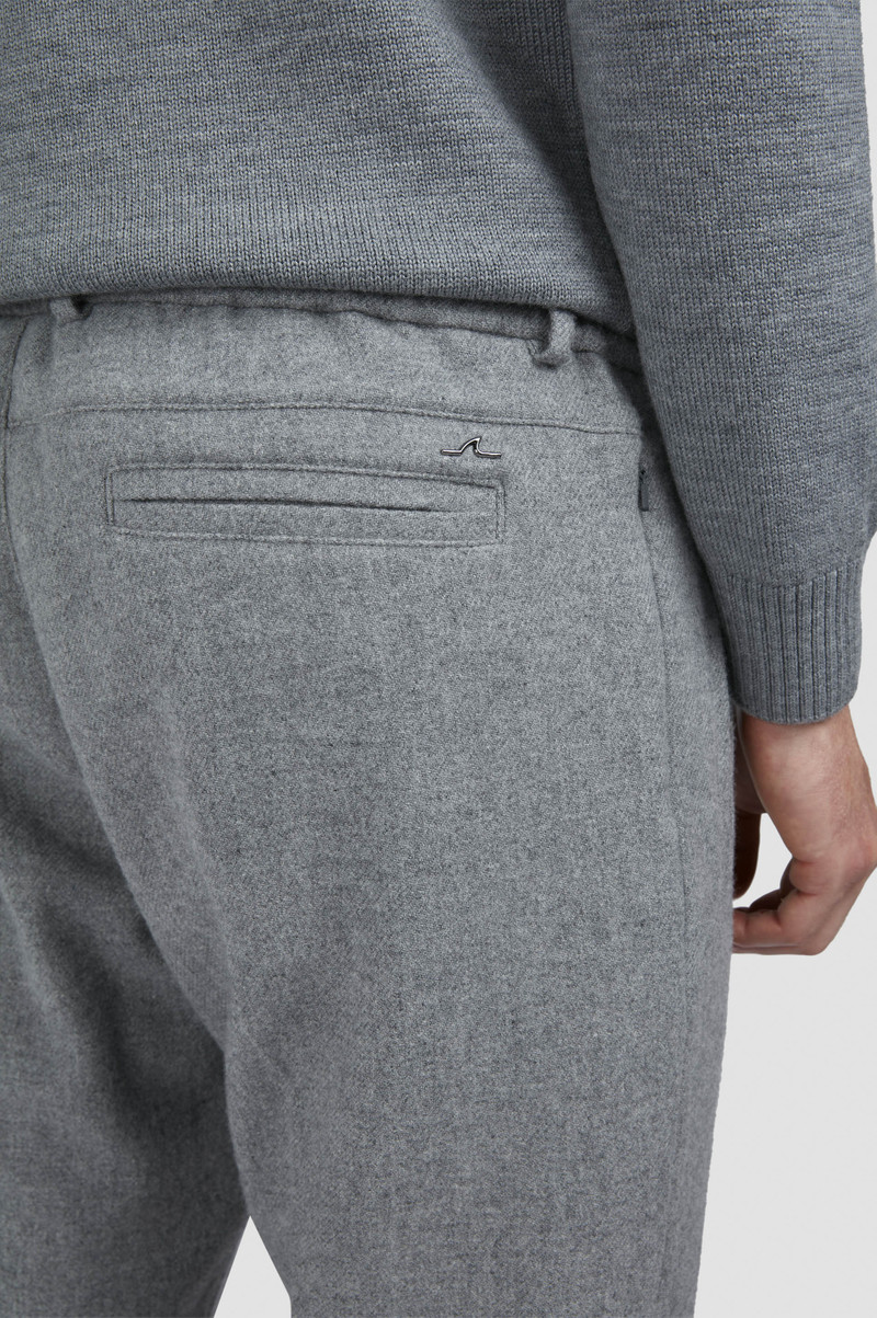 WOOL CASHMERE CHINO TROUSERS WITH COULISSE 4