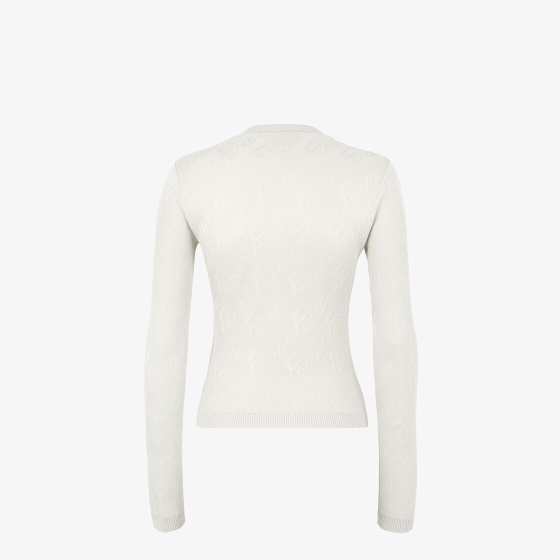 White viscose jumper - 2