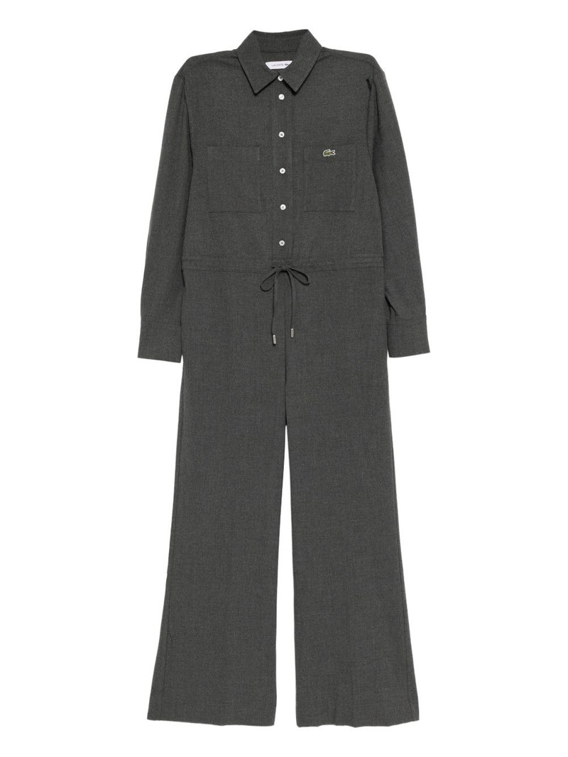 logo-embroidered jumpsuit 1