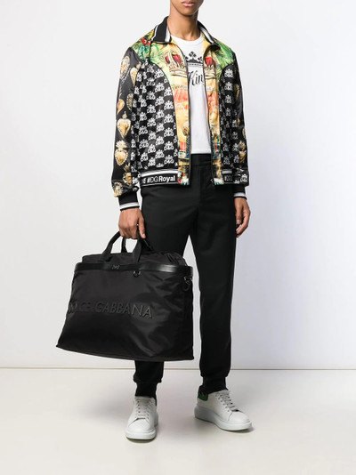 Dolce & Gabbana logo-print holdall outlook