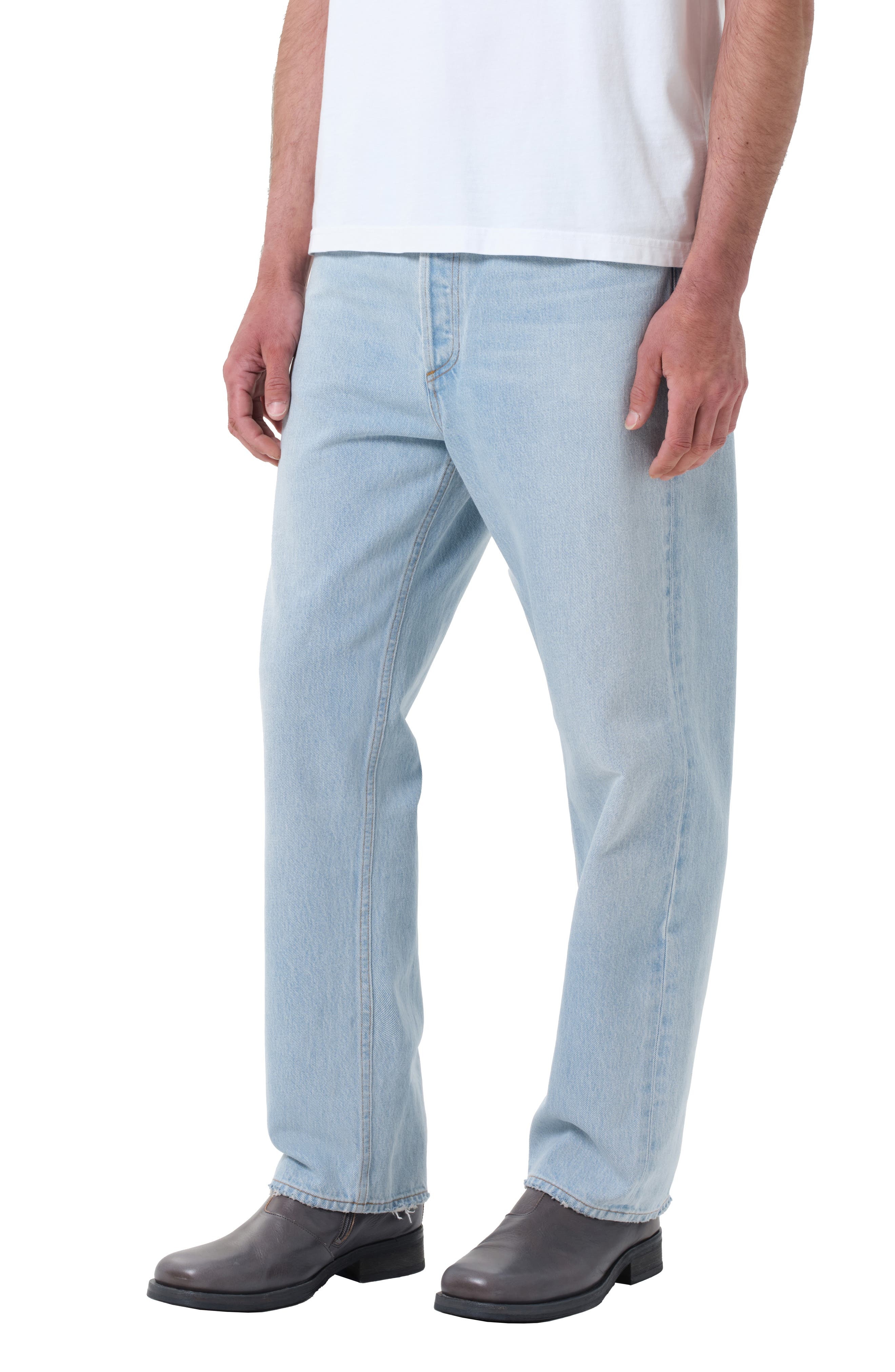 AGOLDE '90s Mid Rise Relaxed Straight Leg Jeans in Extract at Nordstrom - 5