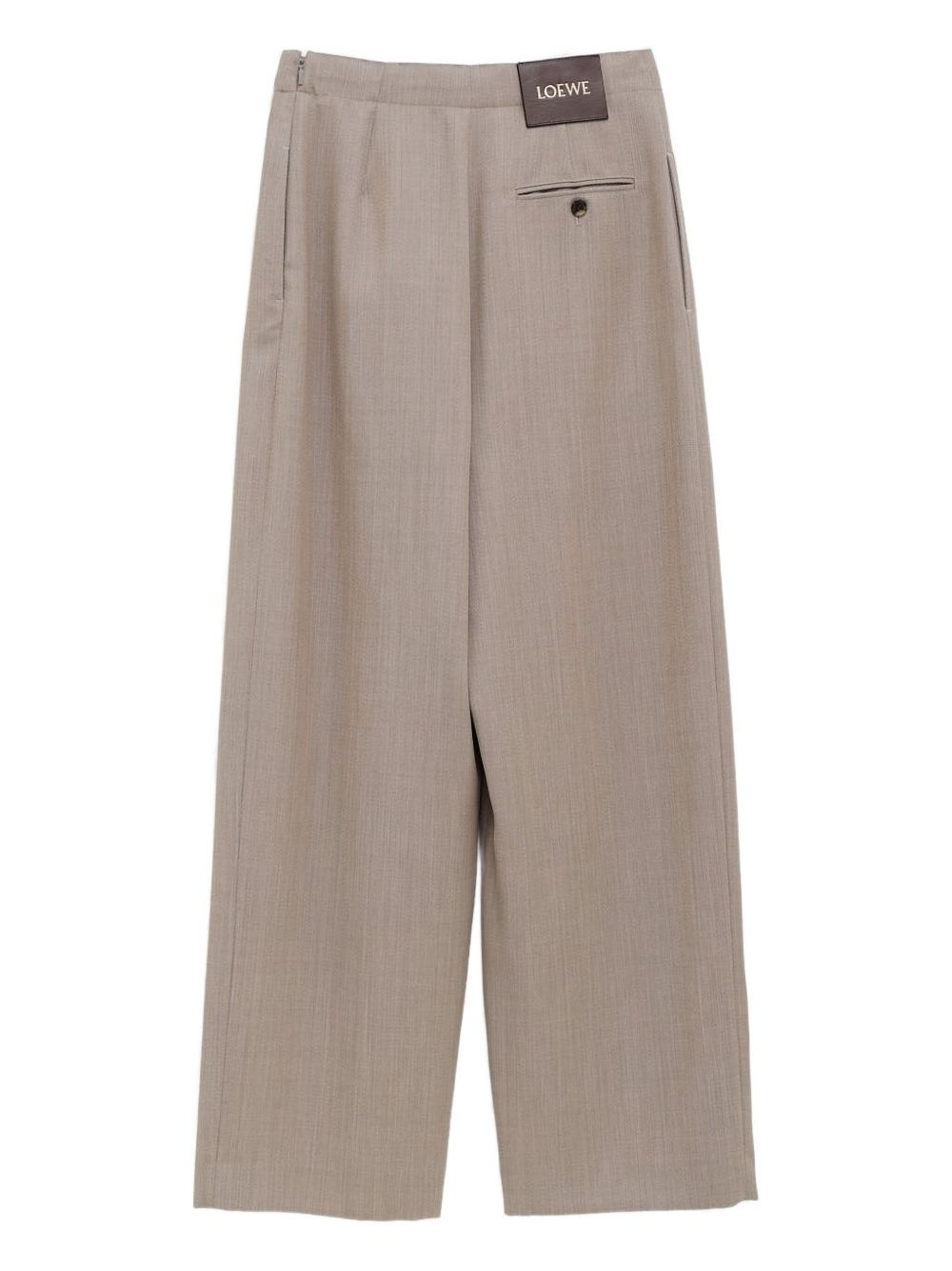 belted pleated trousers - 2