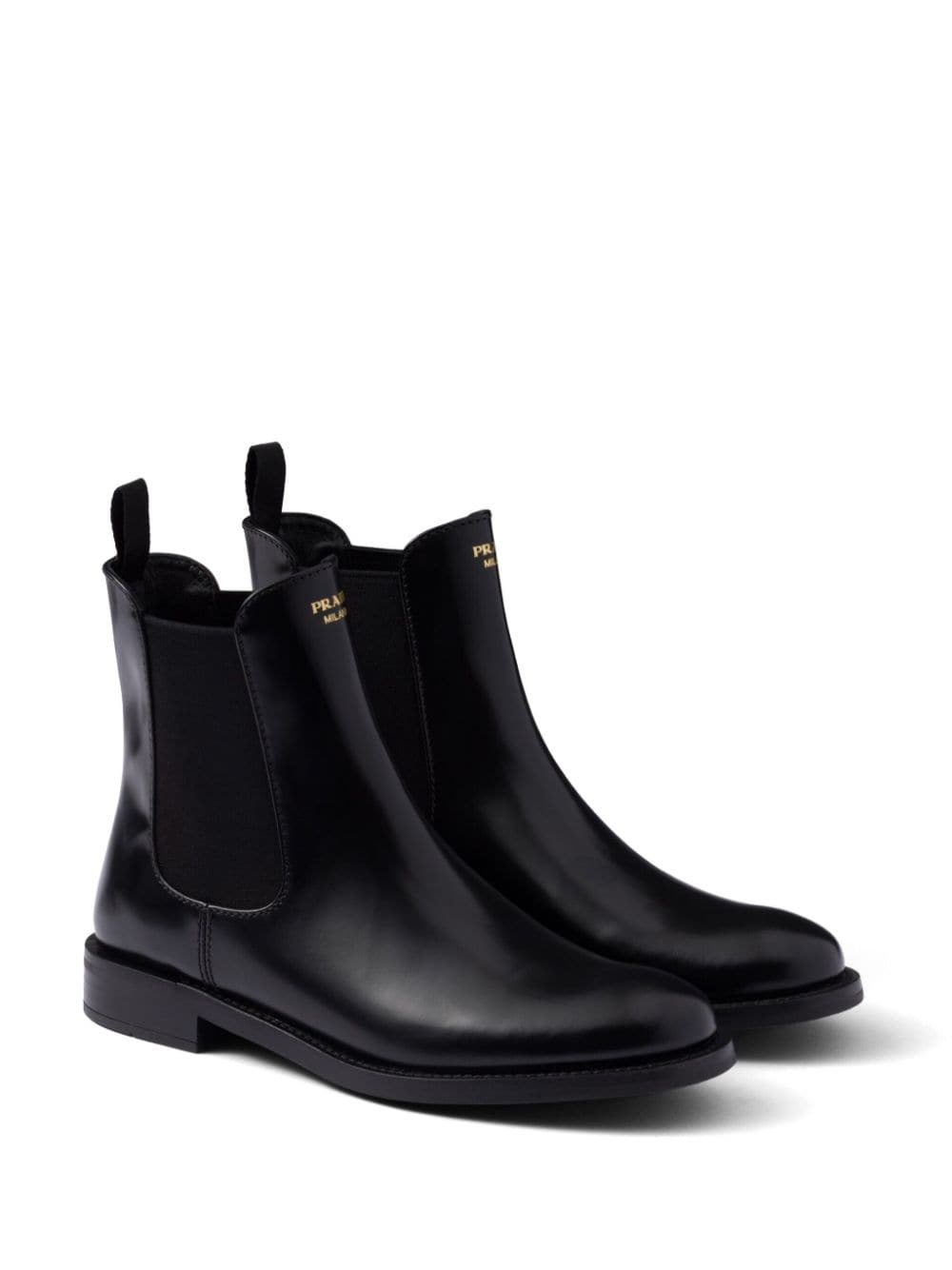 logo-print boots - 2