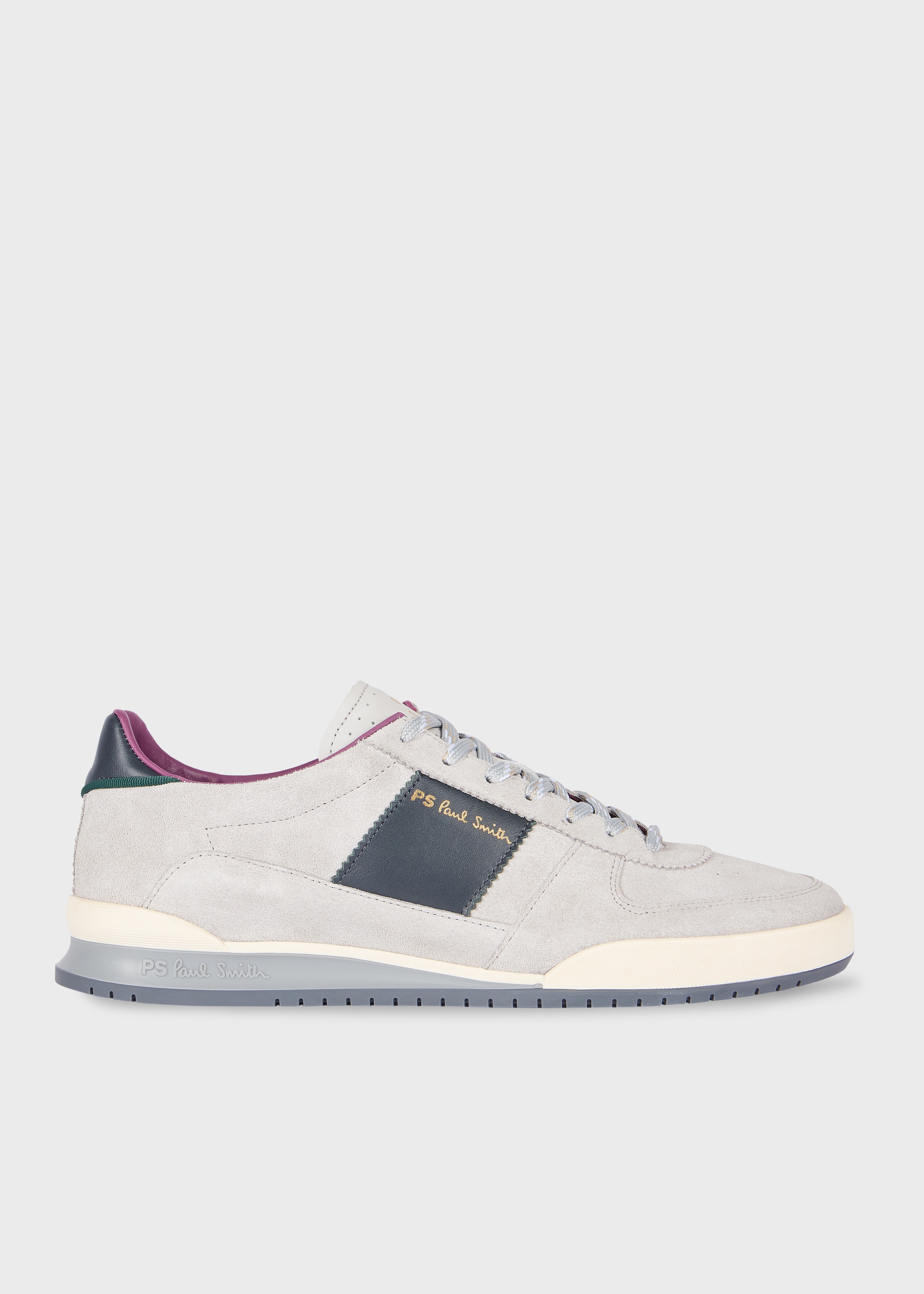 Light Grey Suede 'Rye' Trainers - 1