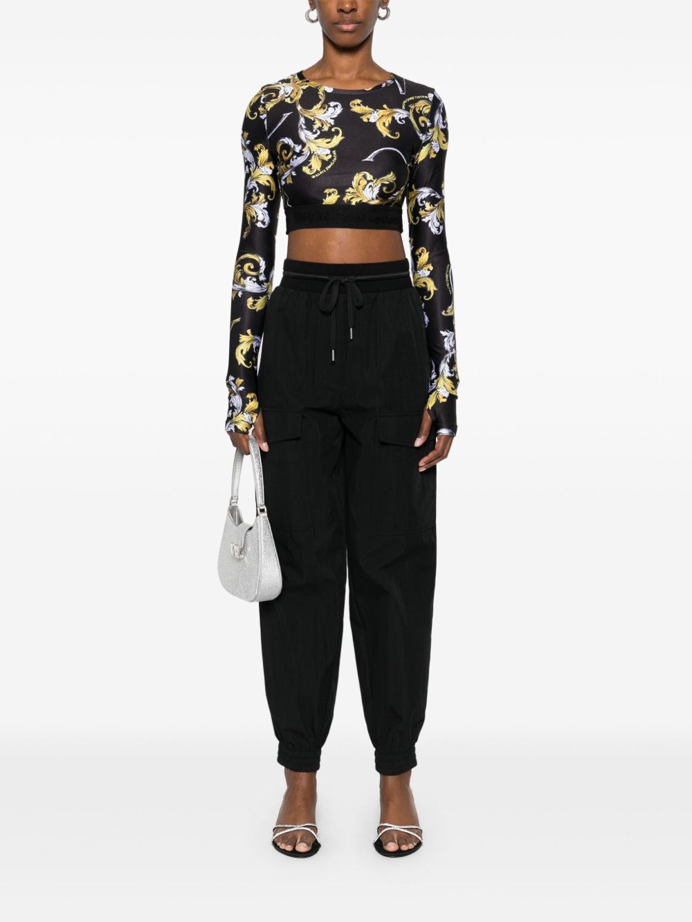 Barocco-print top - 2