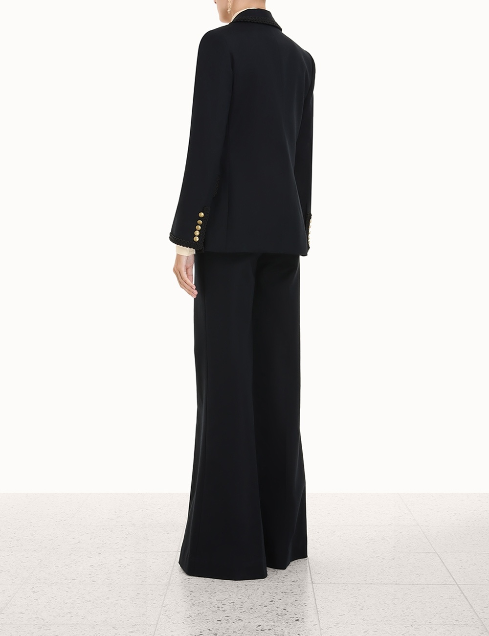 CELESTIAL SHAWL COLLAR BLAZER - 4