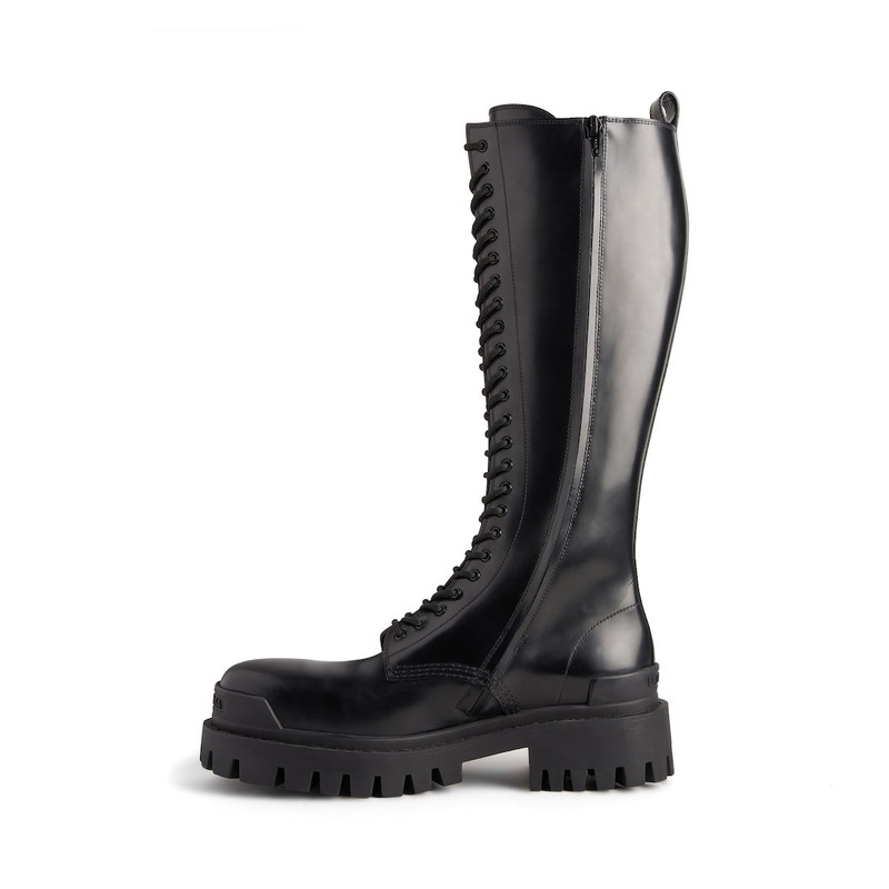 BALENCIAGA Women's Strike 20mm Boot  in Black outlook