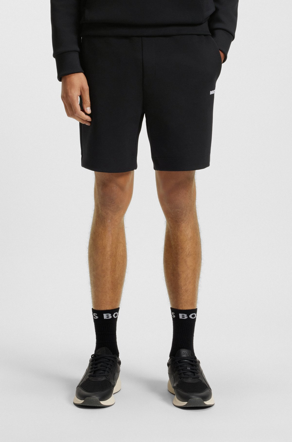 SHORTS WITH STRIPE DETAILS - 2