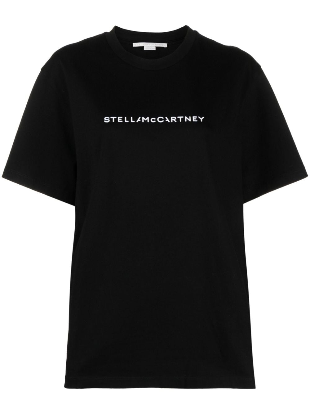 logo-print cotton T-shirt - 1