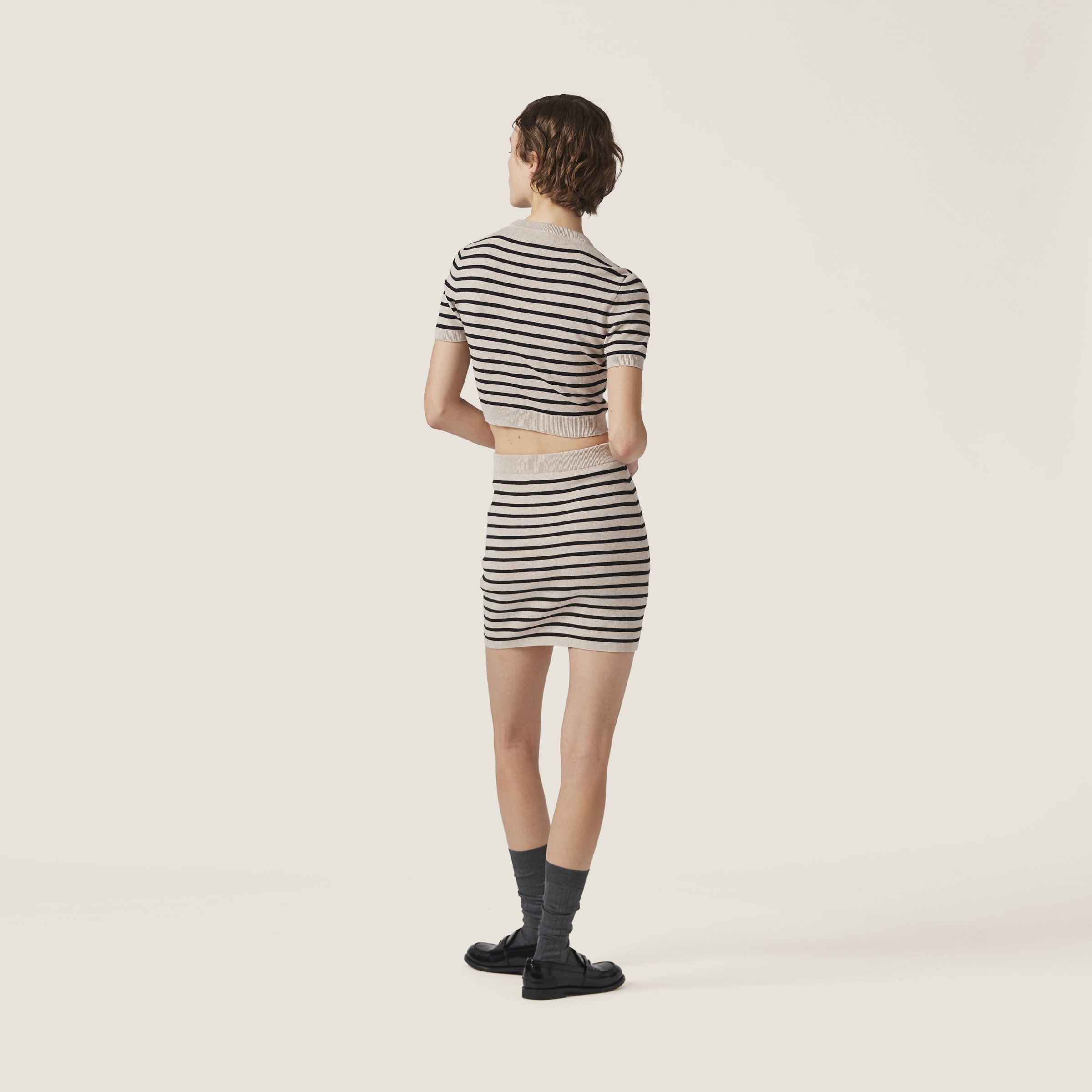 Cotton crew-neck sweater - 3
