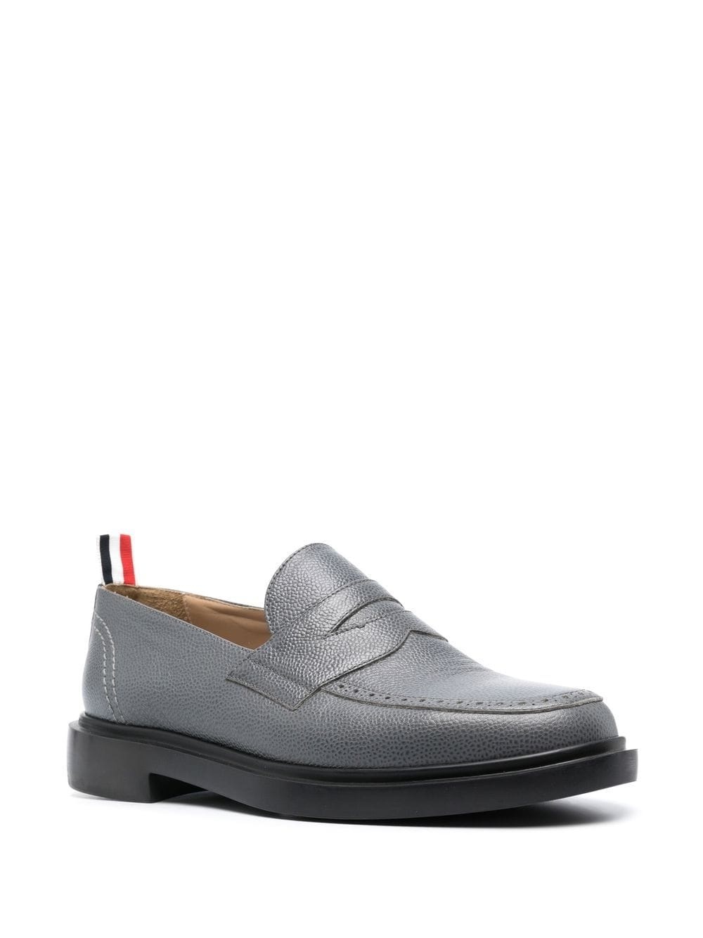classic penny leather loafers - 2