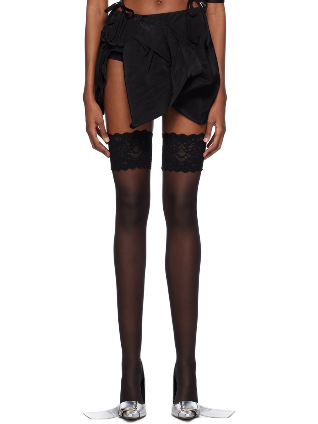 Black Ribbon Skort - 1