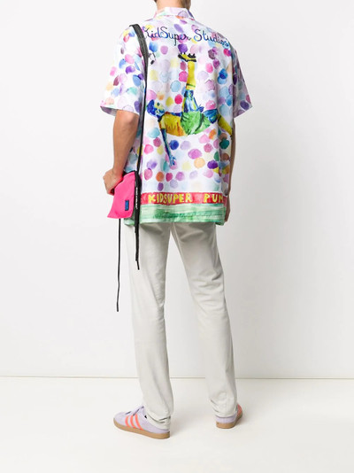 PUMA x KidSuper aquarela-print shirt  outlook