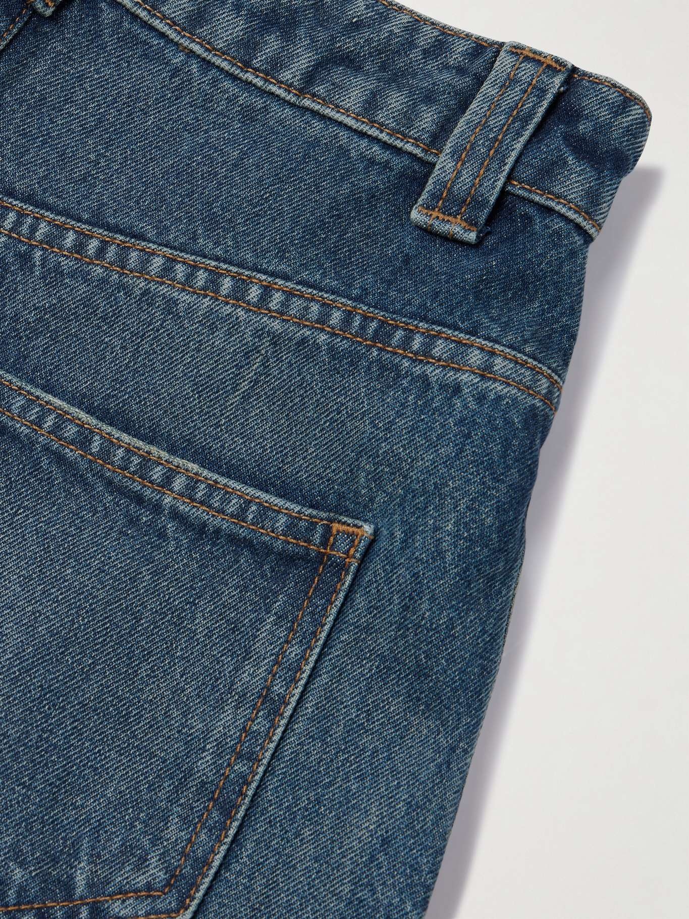 Ashford pleated high-rise tapered jeans - 6