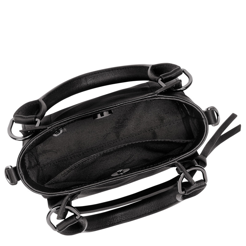 Longchamp 3D XS Handbag Black - Leather 5