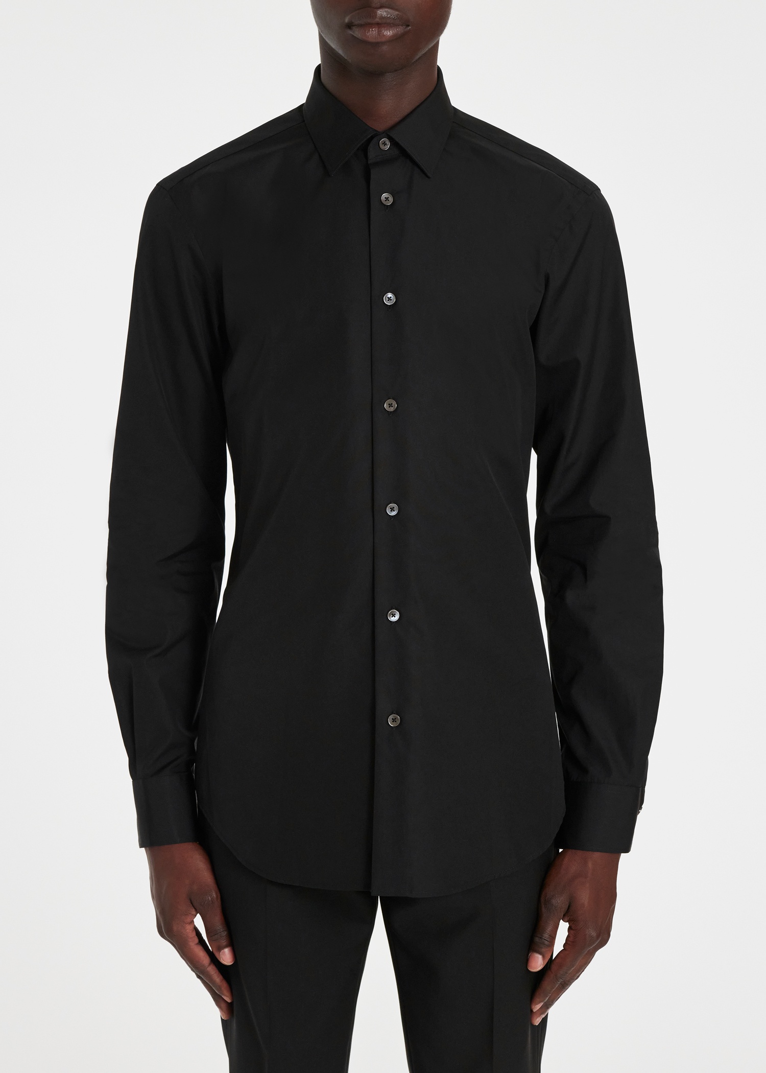 Tailored-Fit 'Artist Stripe' Cuff Shirt - 4