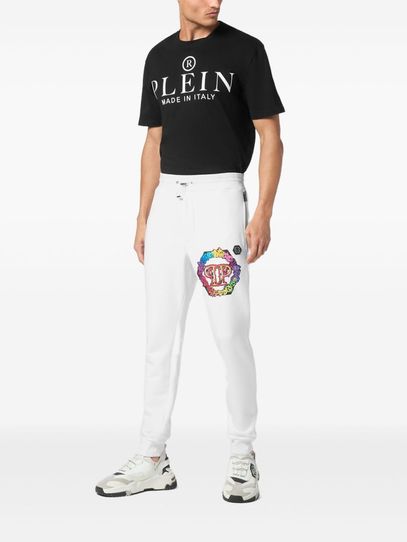 PHILIPP PLEIN logo-print track pants outlook