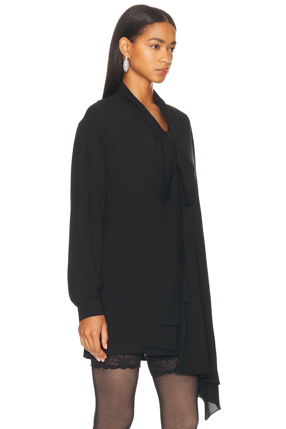 Washed Silk Georgette Top - 2