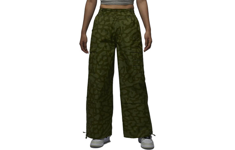 Jordan (WMNS) Air Jordan Chicago Pants Asia Sizing 'Light Olive Green' FD7213-340 outlook