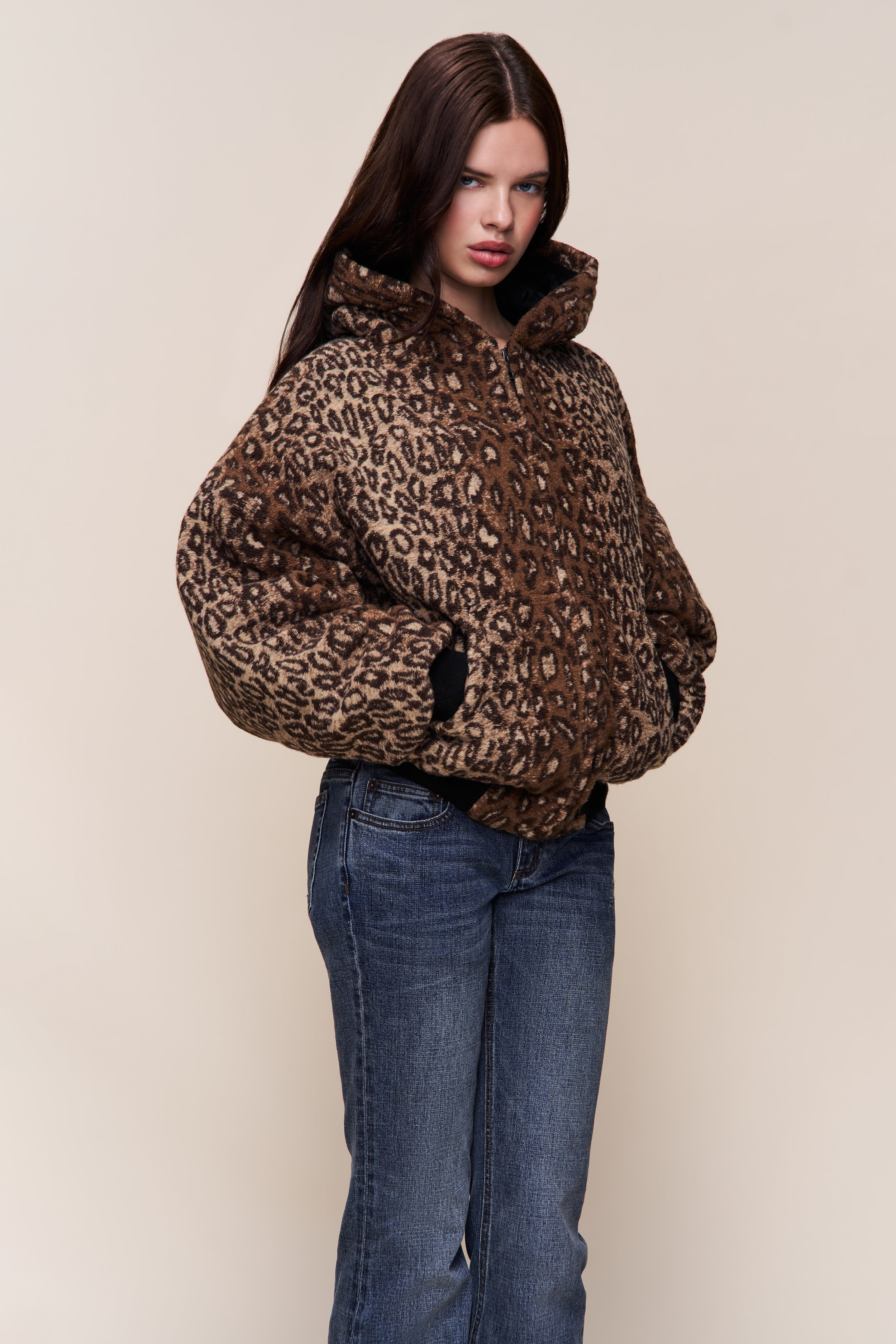 CHARLI HOODED QUILTED LINED JACKET - 3