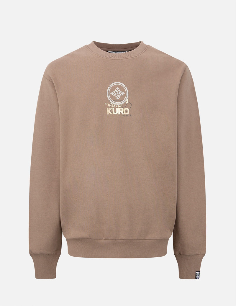 Melting Hannya Skull Embroidered Sweatshirt 1