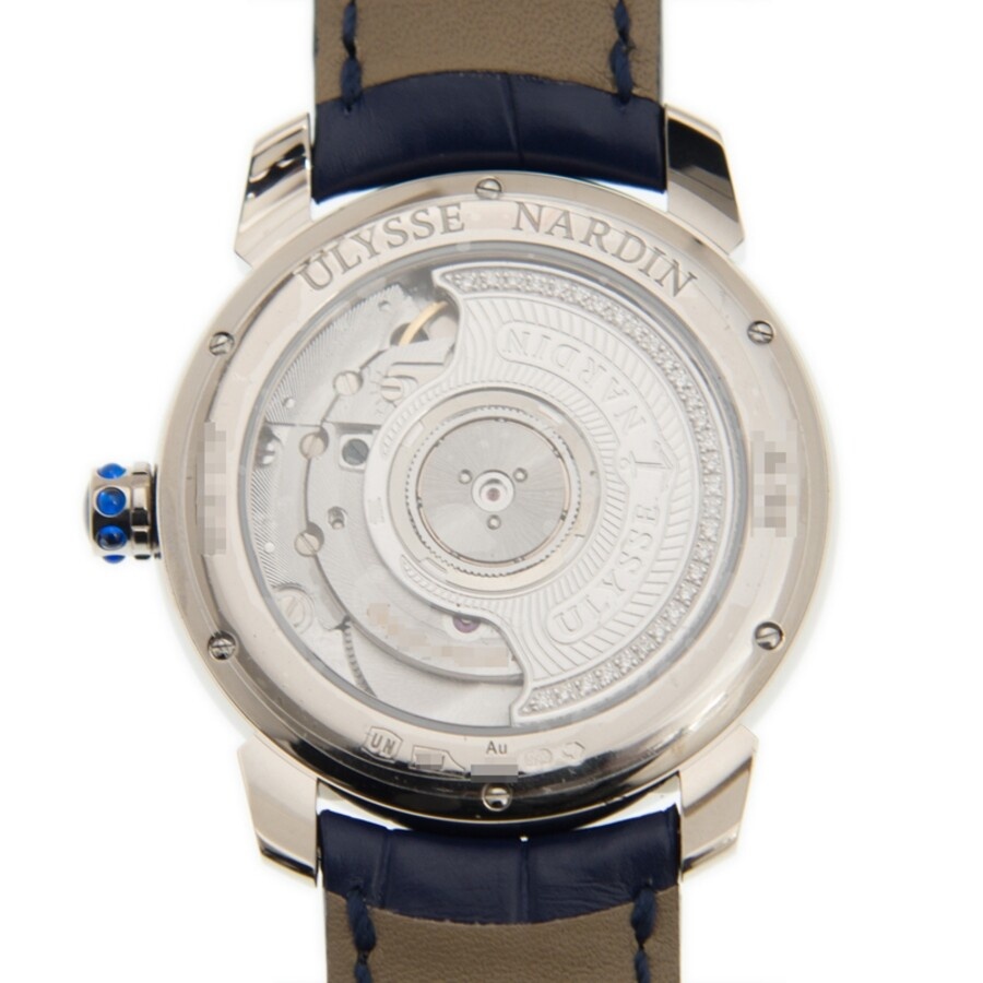Ulysse Nardin Classico Lady Automatic Diamond Blue Dial Ladies Watch 8150-112-HUP - 4