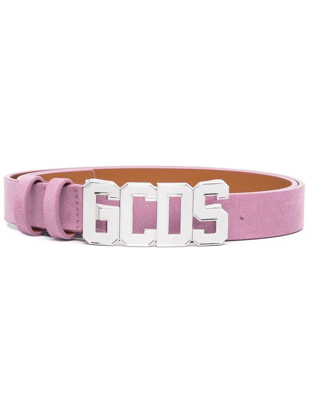 logo-buckle belt - 1