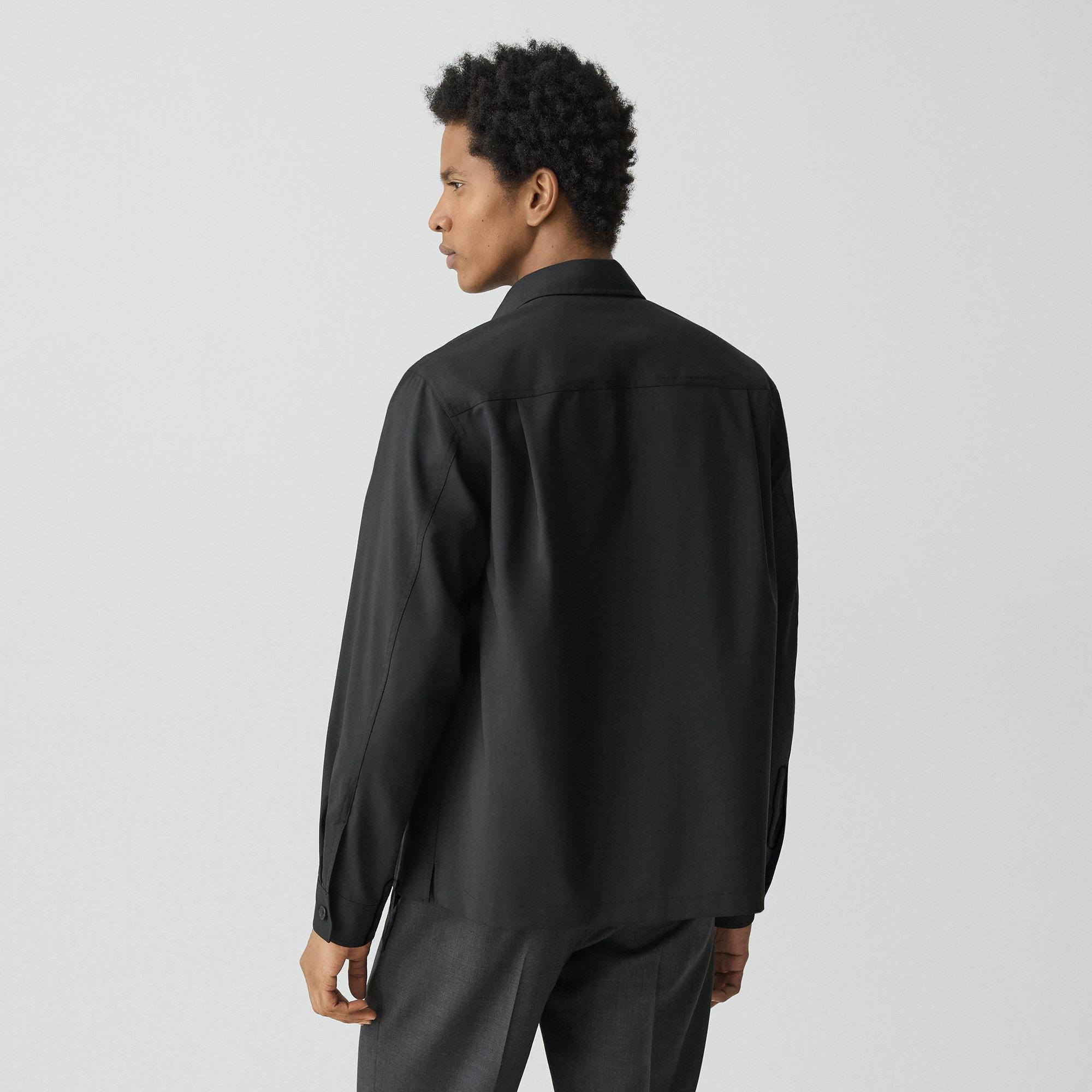 Utility Overshirt in Motion Wool - 3