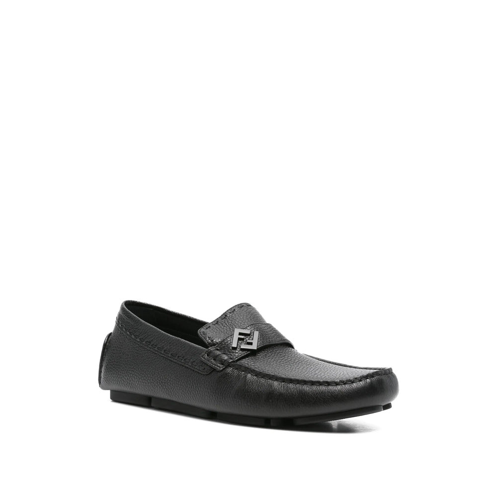 Fendi Black Loafers Men - 3