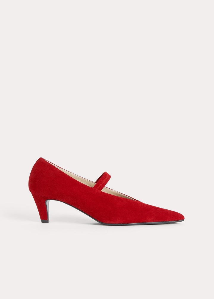 The Mary Jane Pump scarlet - 1