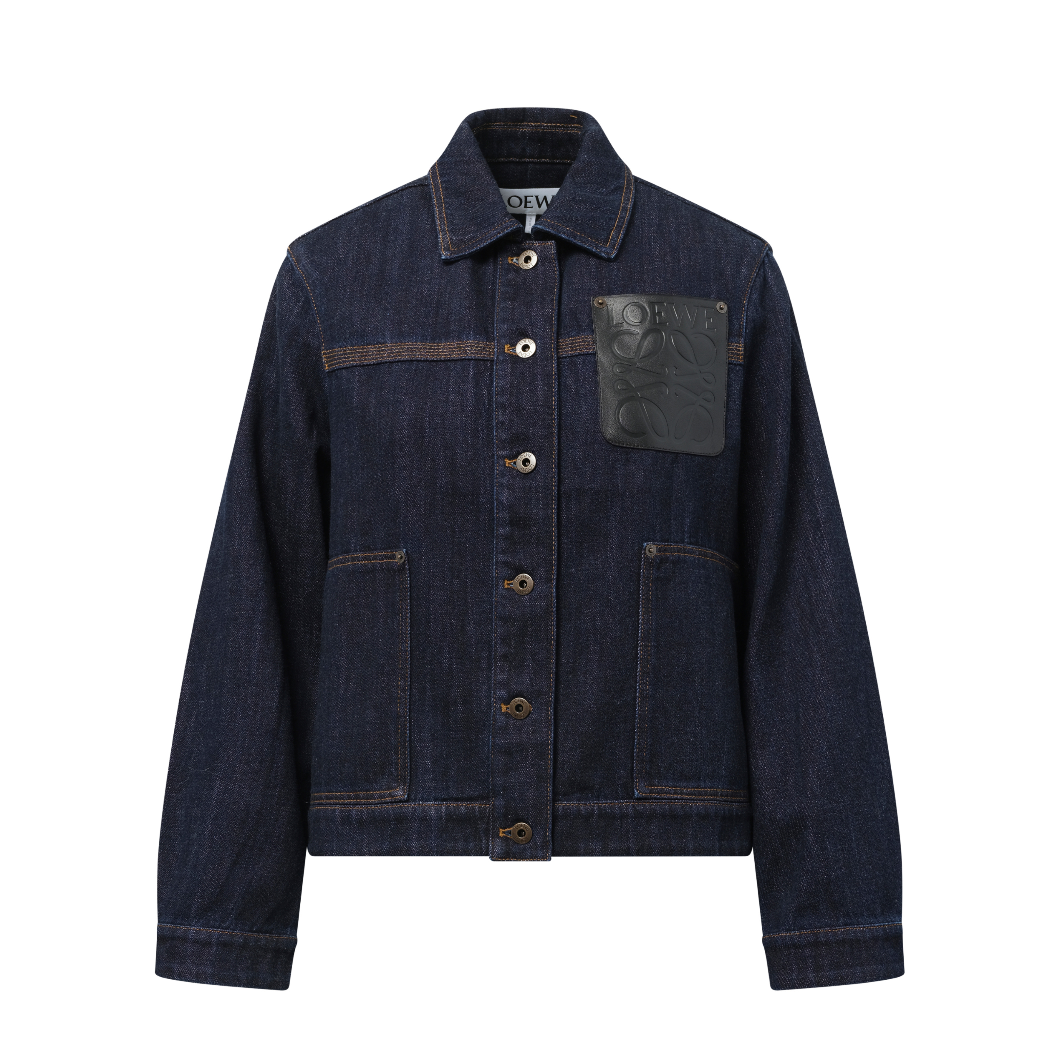 Workwear Jacket in Indigo Blue - 2