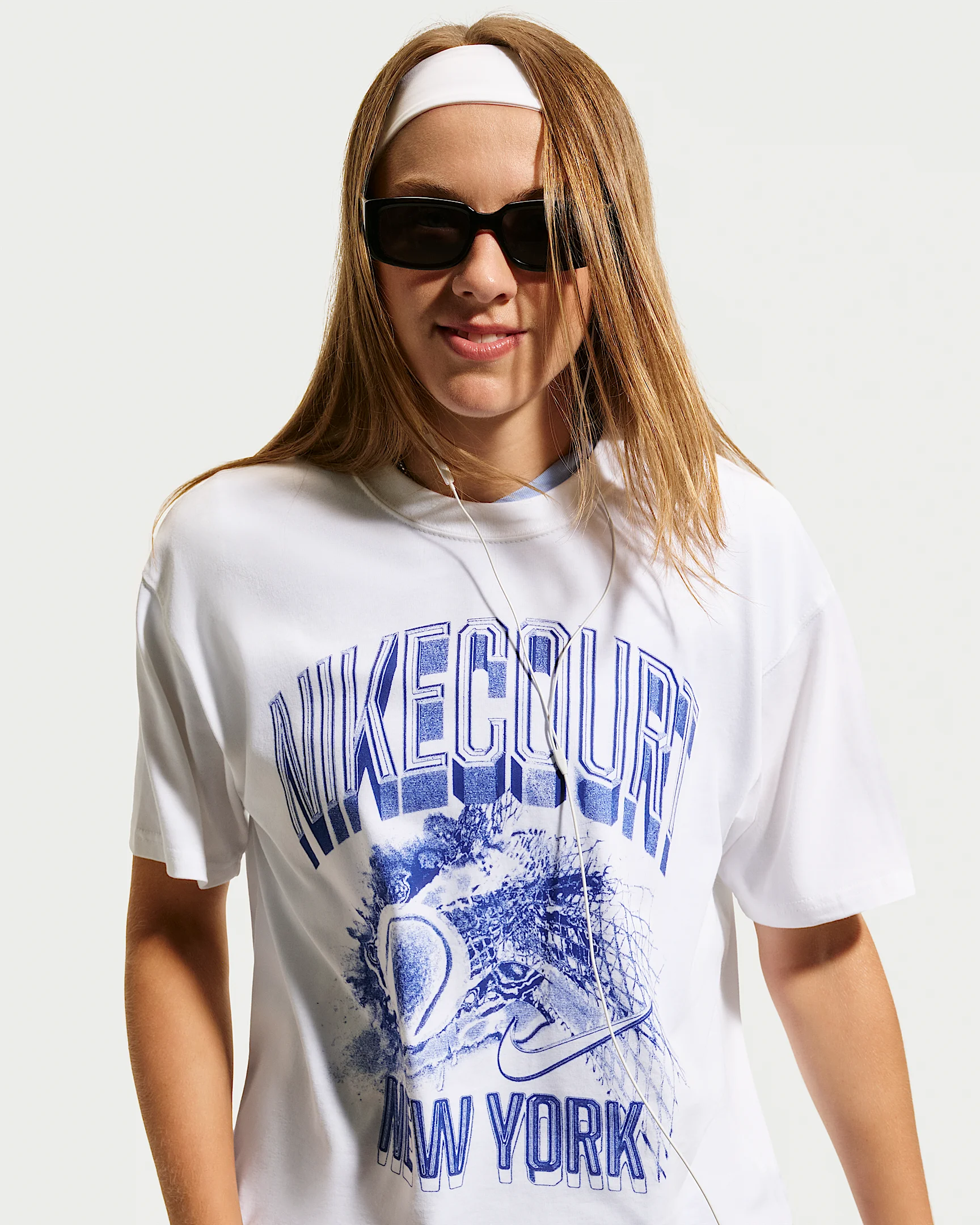 NikeCourt Slam Tennis T-Shirt - 1