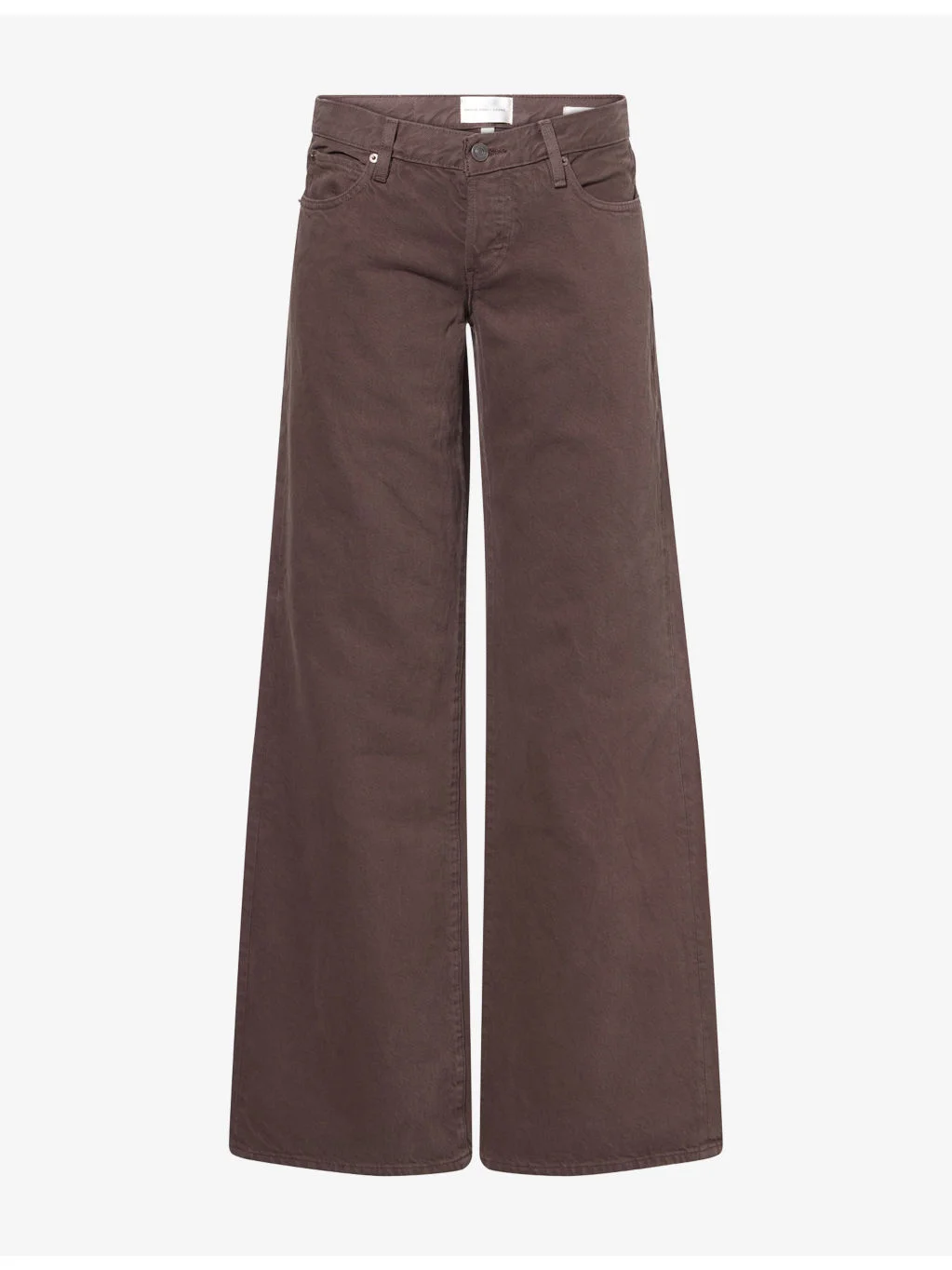 FRAME x Amelia The Gray Wide-Leg Denim Jeans - 1