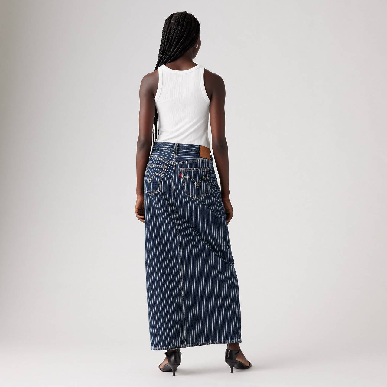 ANKLE COLUMN SKIRT - 5